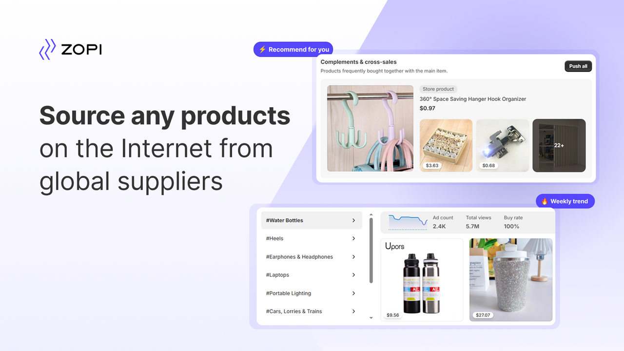 Zopi: AI AliExpress Dropship official product preview