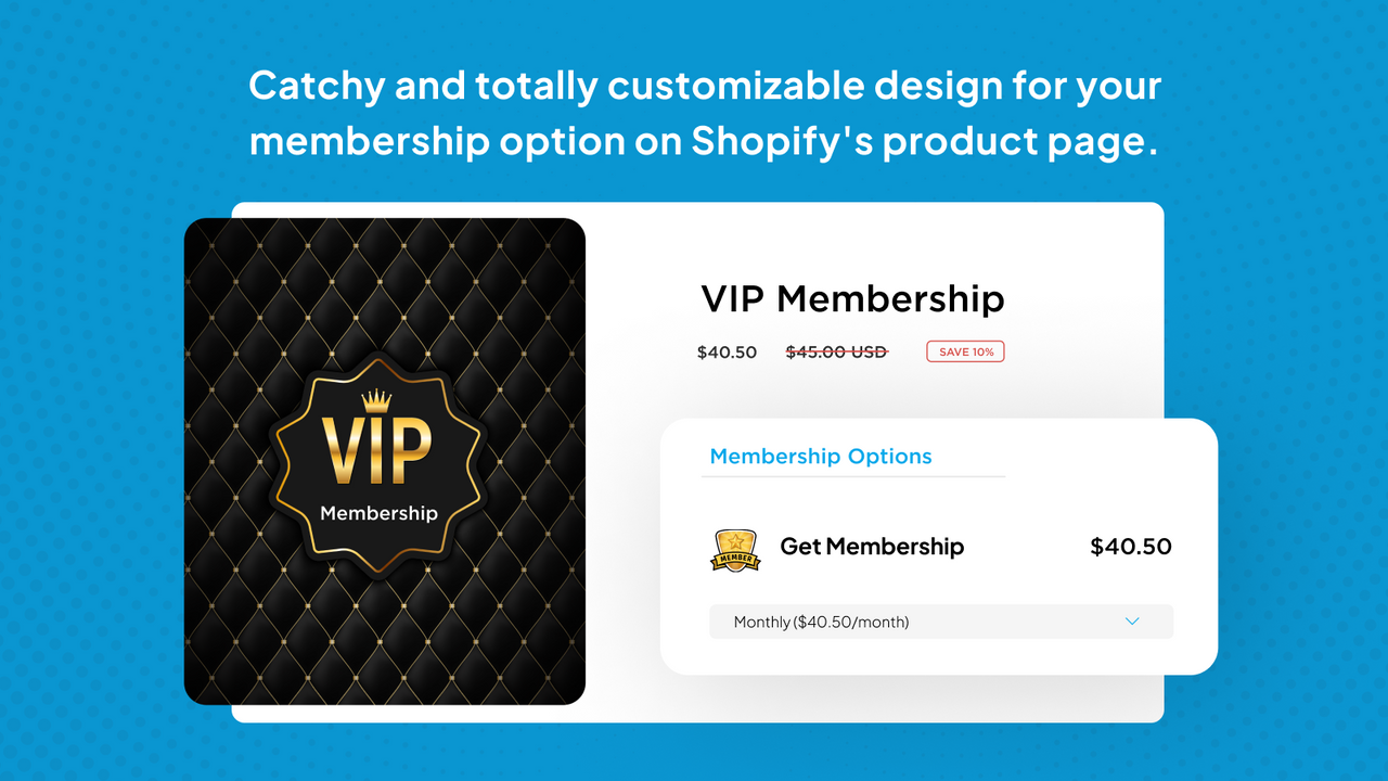 Appstle℠ Memberships official product preview