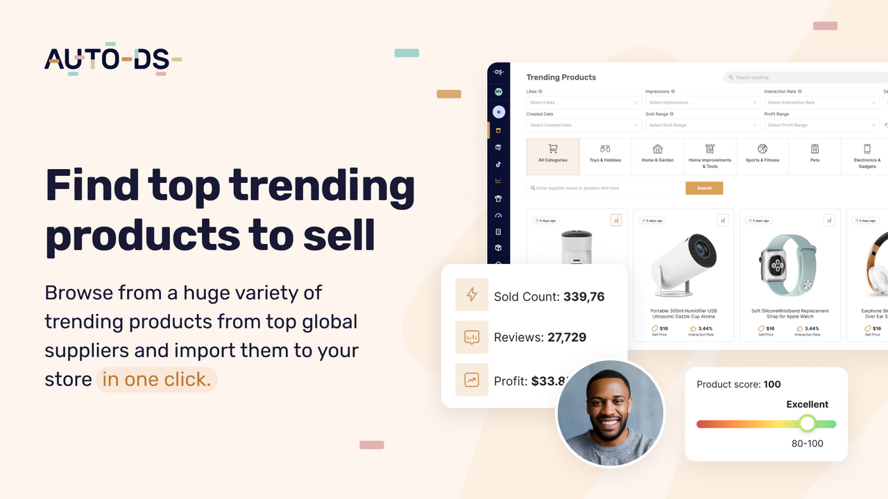 Auto DS: AI Dropshipping & POD official product preview