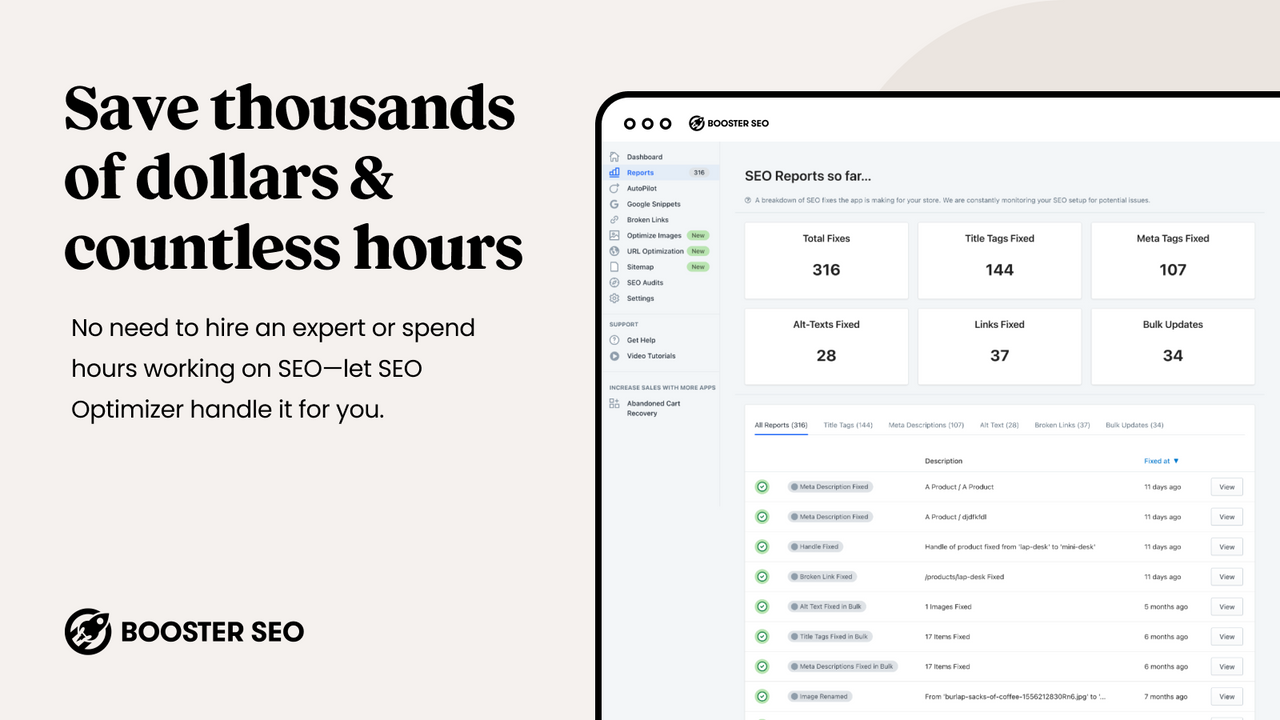 BOOSTER AI SEO + AEO OPTIMIZER official product preview