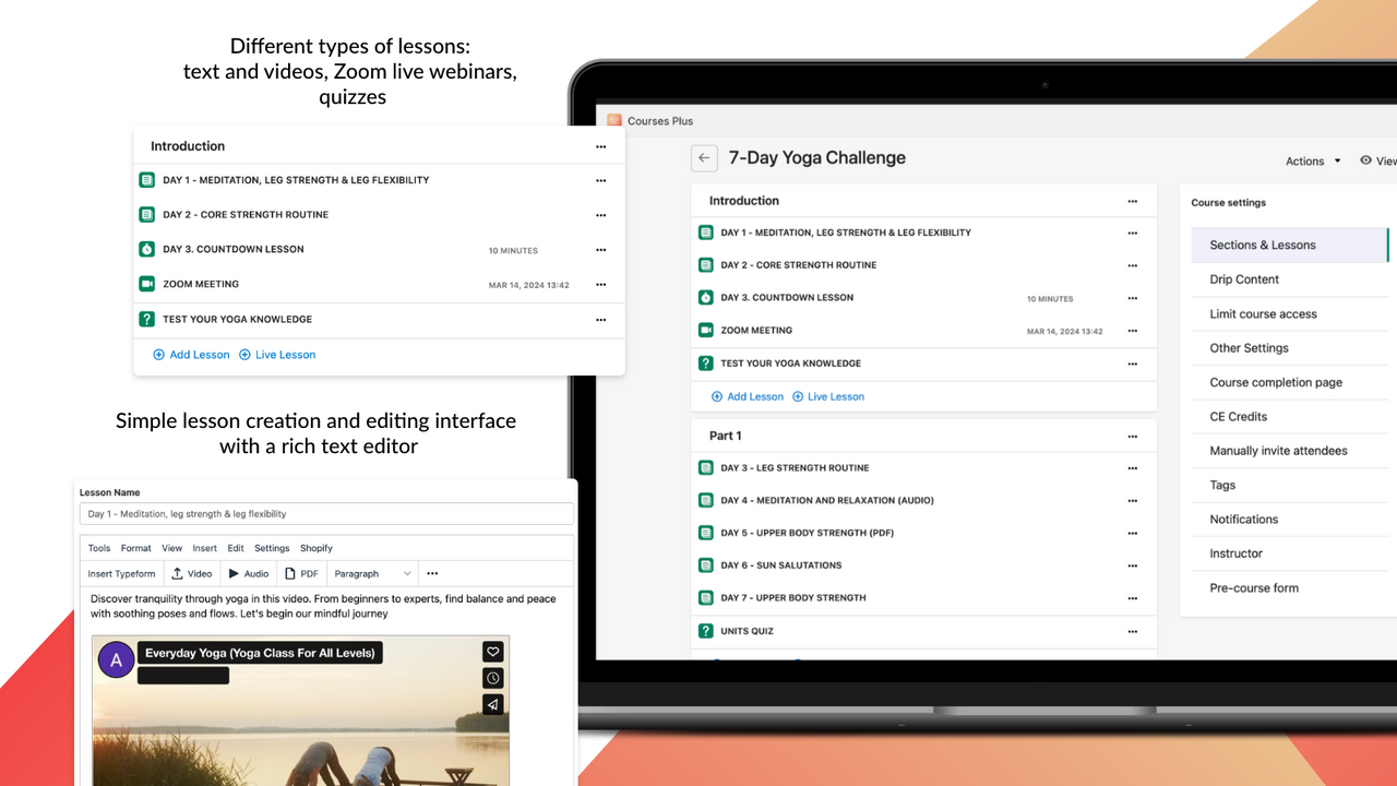 Courses Plus official product preview