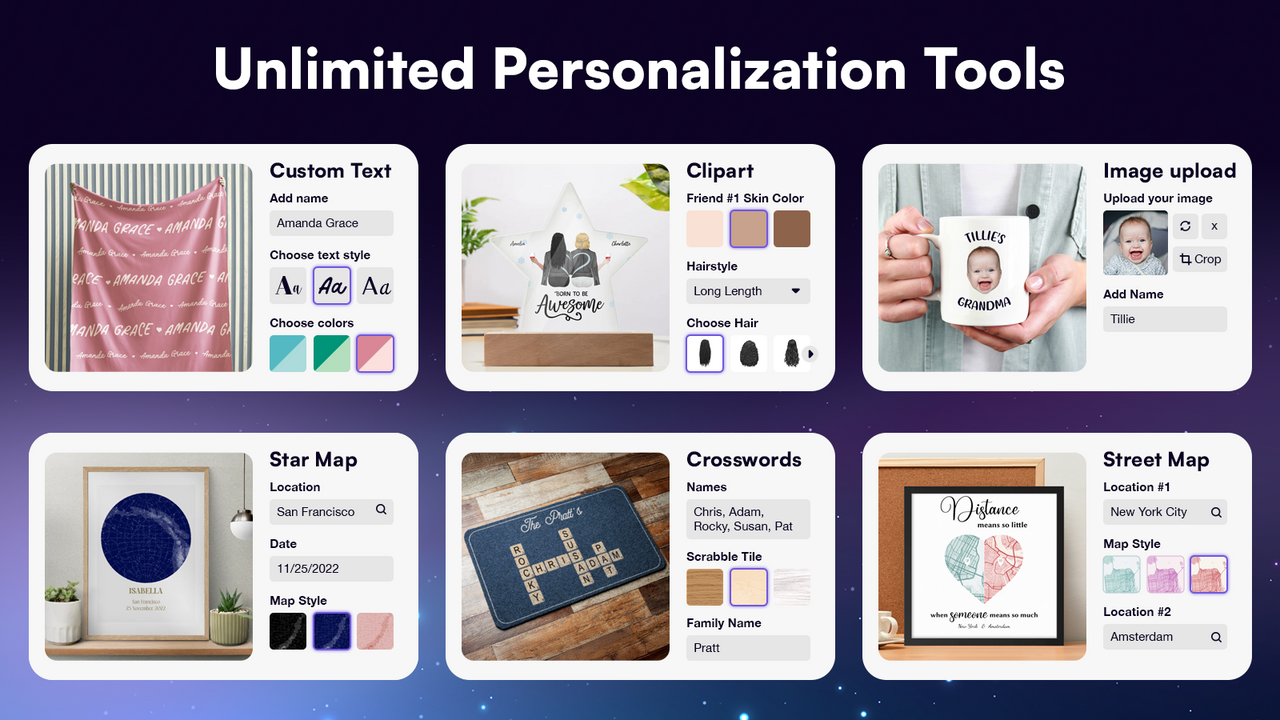 Customily Product Personalizer official product preview