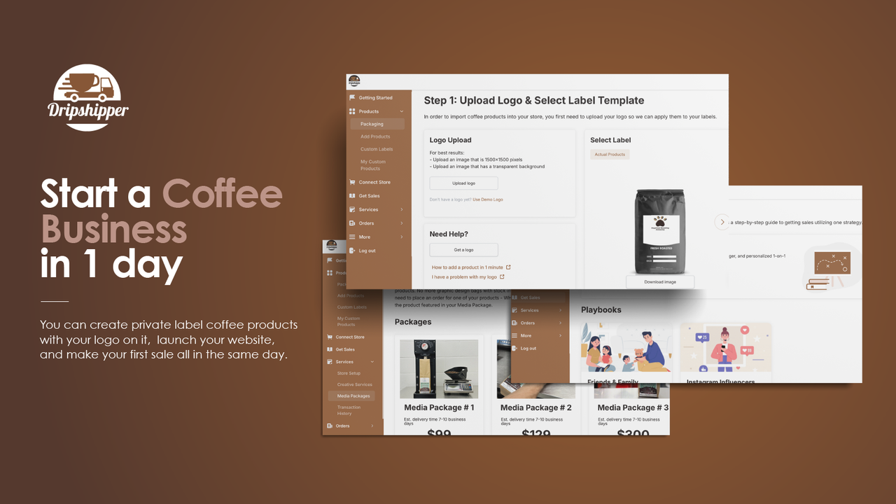 Dripshipper: Coffee & Tea official product preview