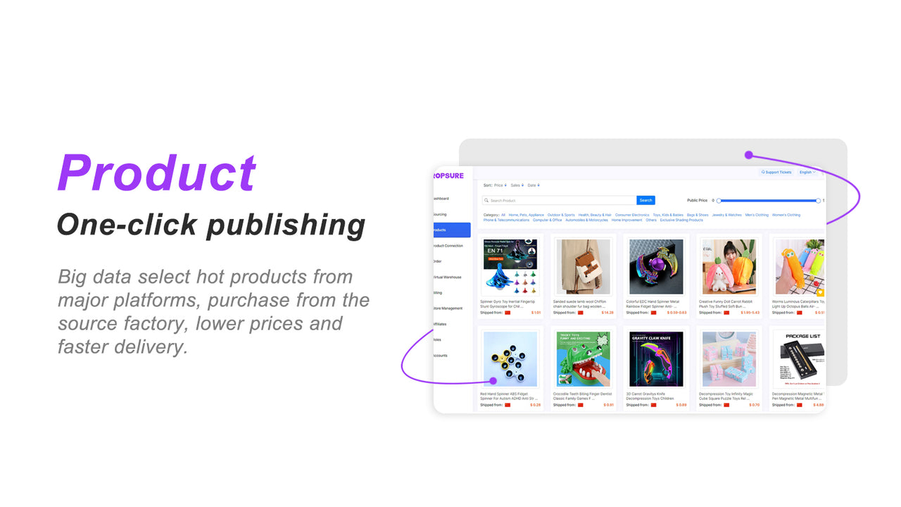 DropSure - Dropshipping & POD official product preview