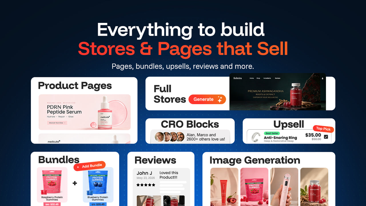 Forge: AI Store Builder official product preview