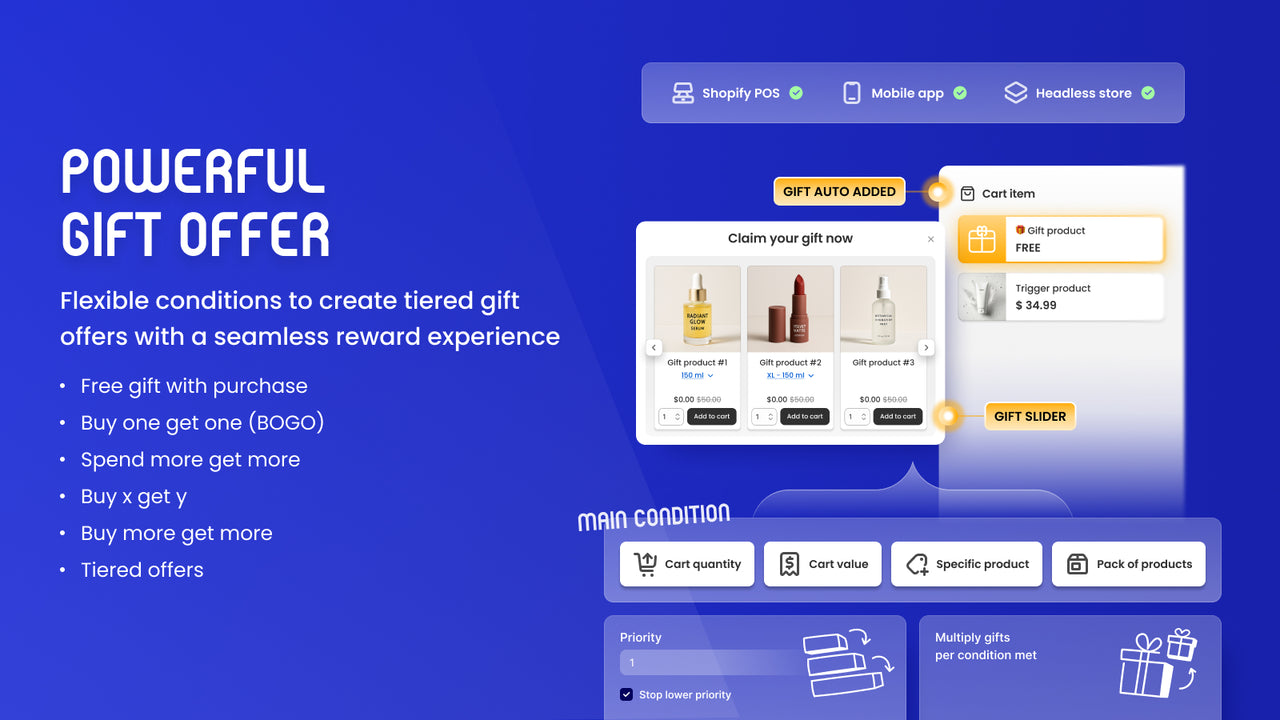 BOGOS: Free Gift Bundle Upsell official product preview