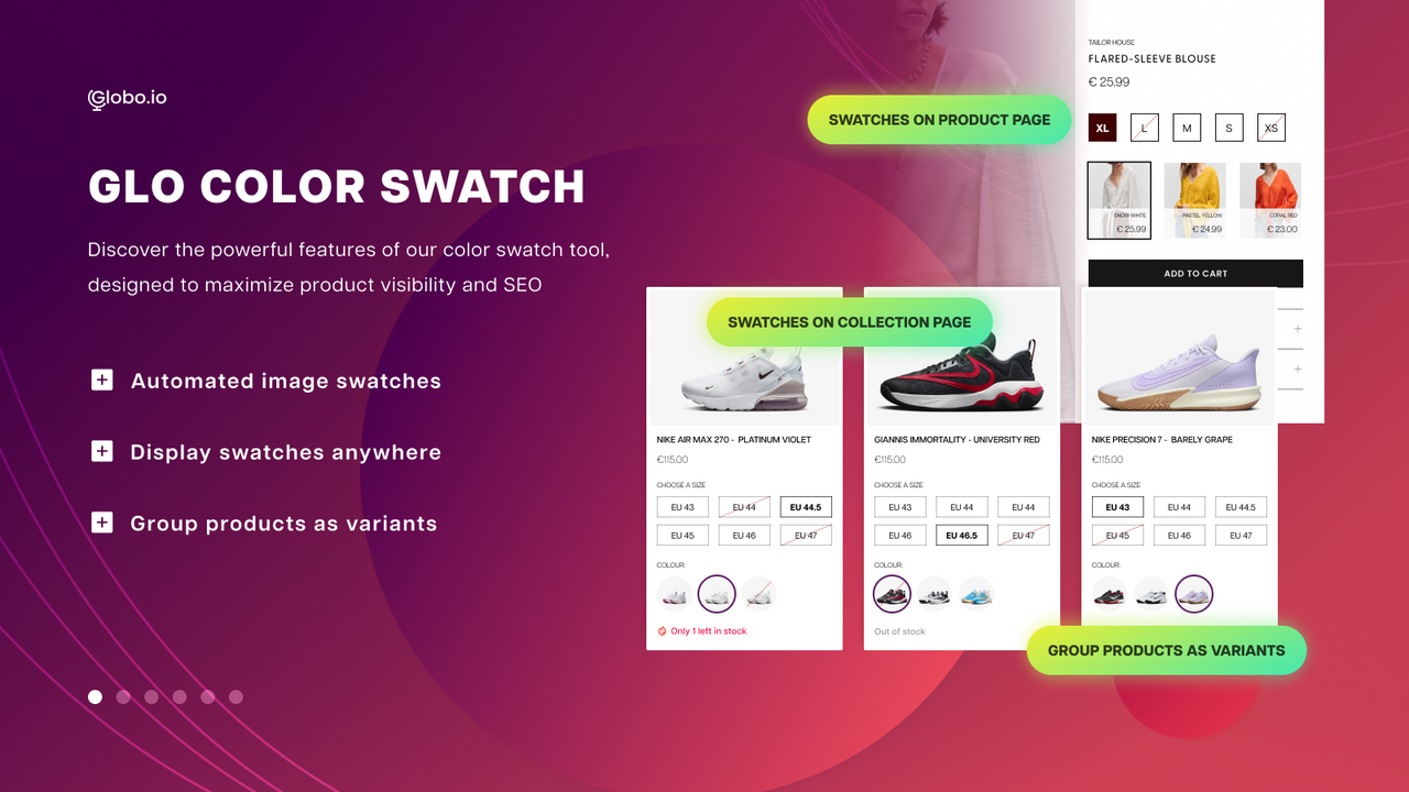 GLO Color Swatch Variant Image official product preview