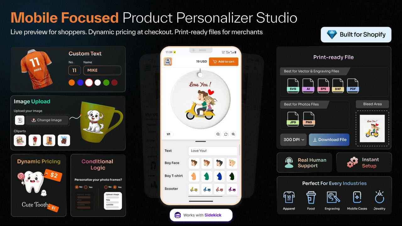DORO Product Personalizer official product preview