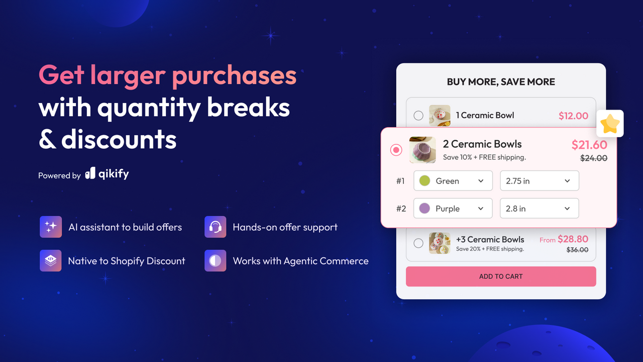Qikify Volume Discounts Bundle official product preview