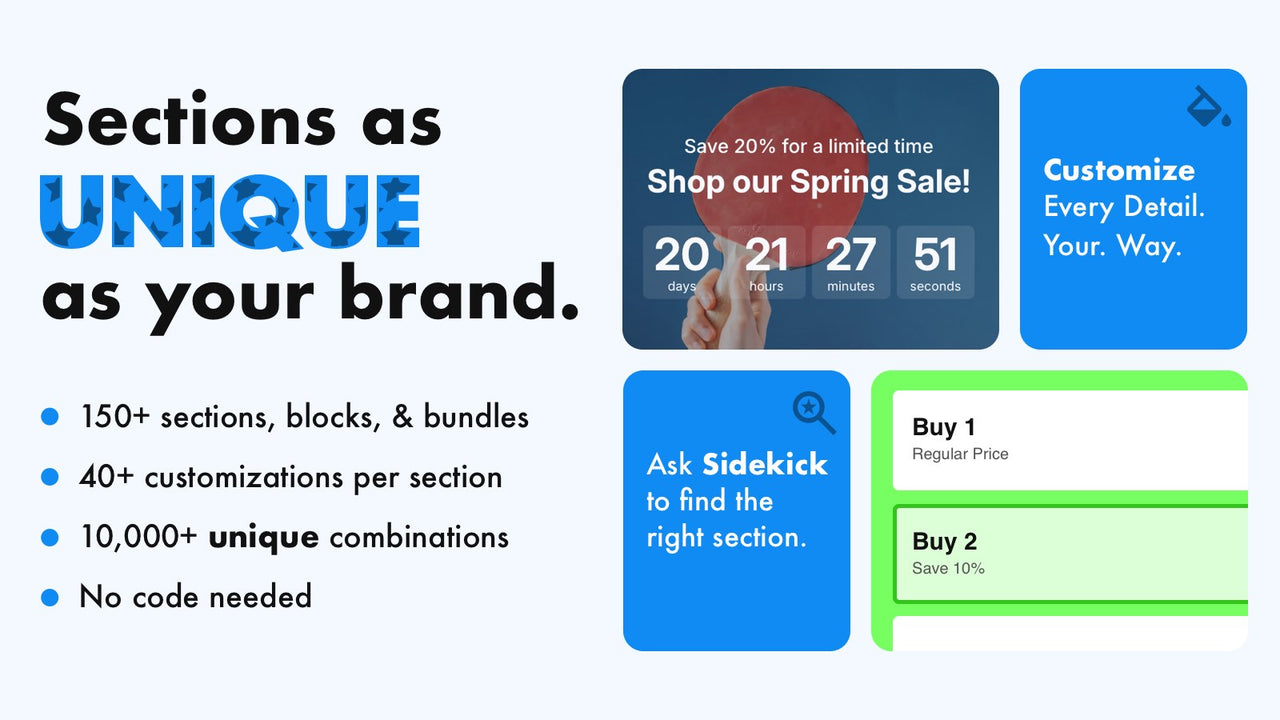 Section Star - Theme Sections official product preview