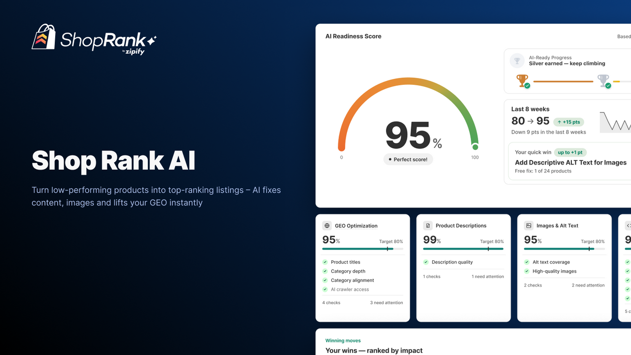 ShopRank AI: Rank in ChatGPT official product preview